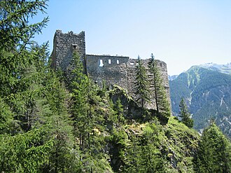 Belfort castle ruin