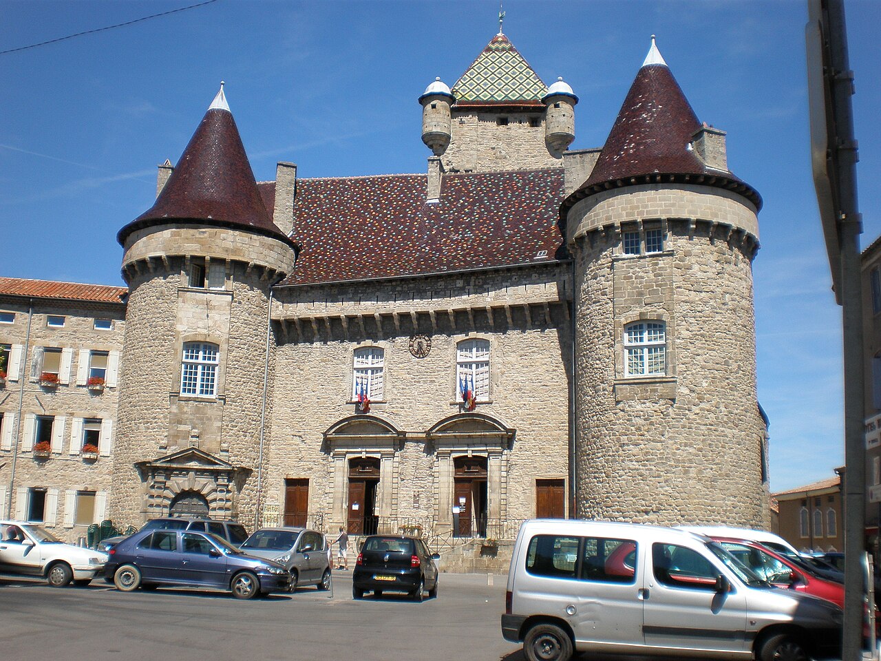 Château d'Aubenas en Francia
