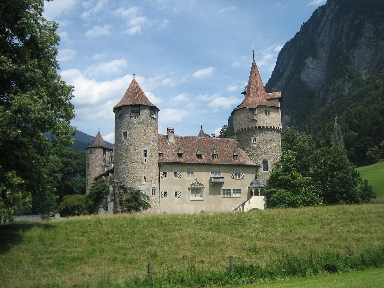 Schloss Marschlins in der Schweiz