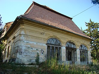 Teleki castle in Comlod, Bistrița-Năsăud
