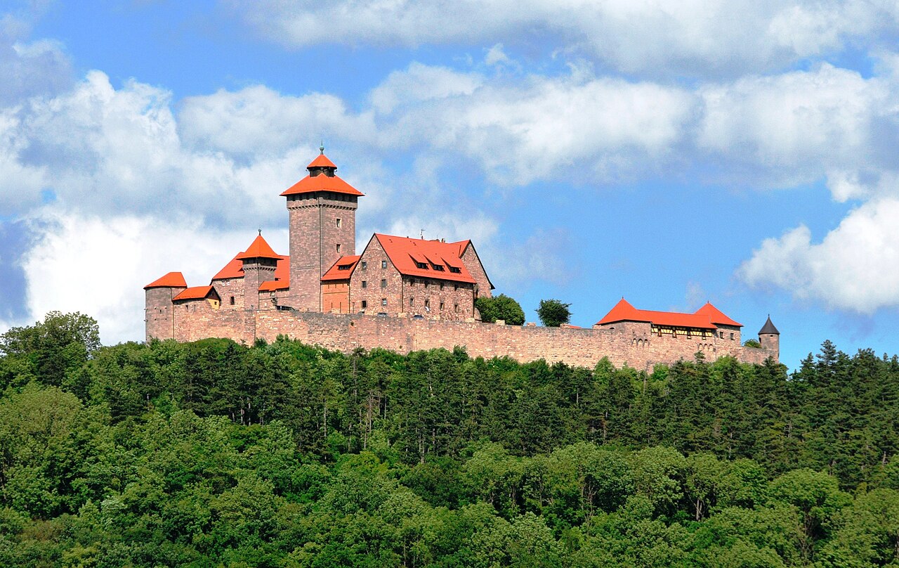 Wachsenburg Castle in Germany