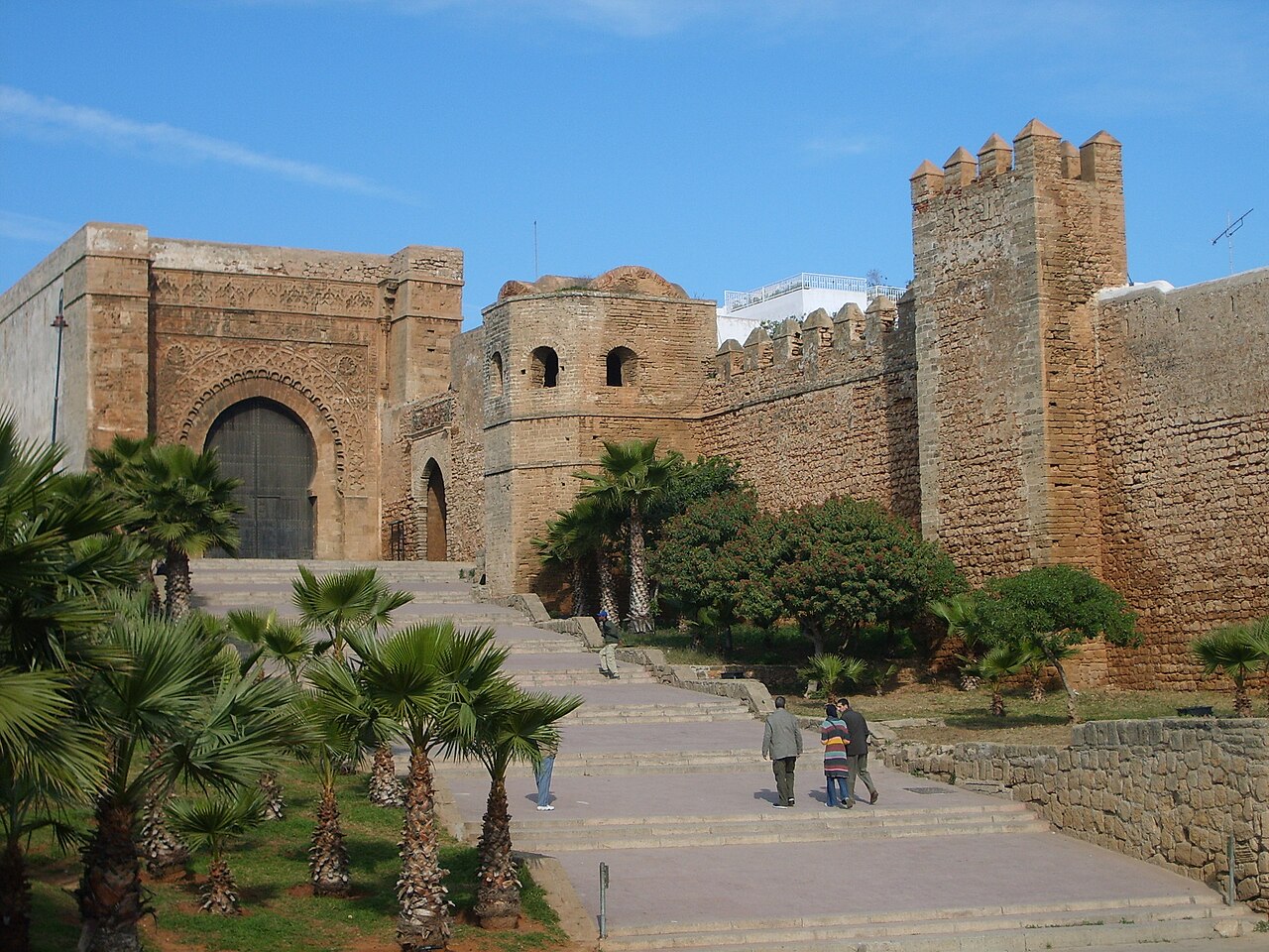 Kasbah des Oudaïas in Marokko