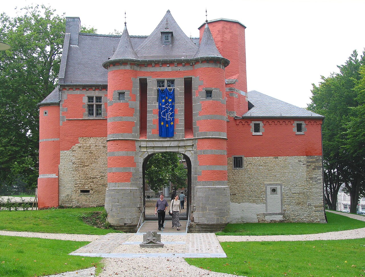 Trazegnies Castle in Belgium