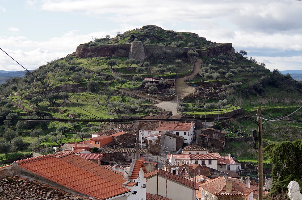 Castle of Castelo Melhor in Portugal