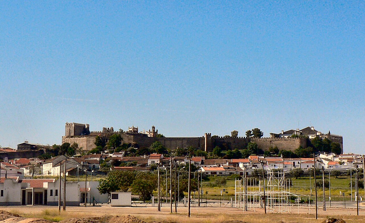 Castle of Serpa in Portugal