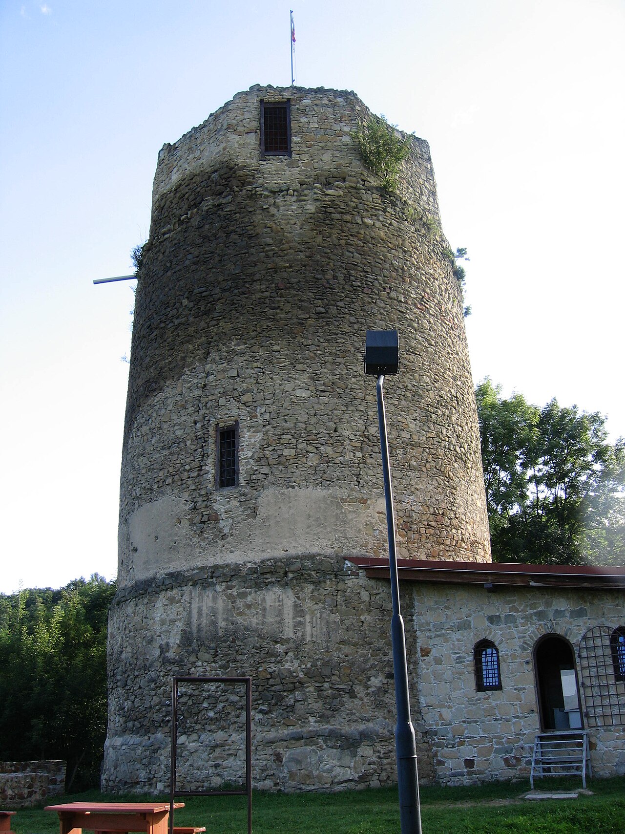 Burg Czchów in Polen