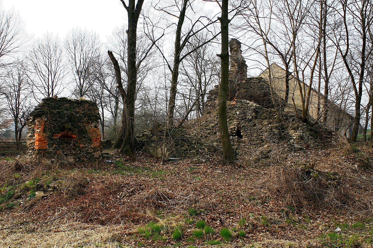 Castle Kłaczyna in Poland