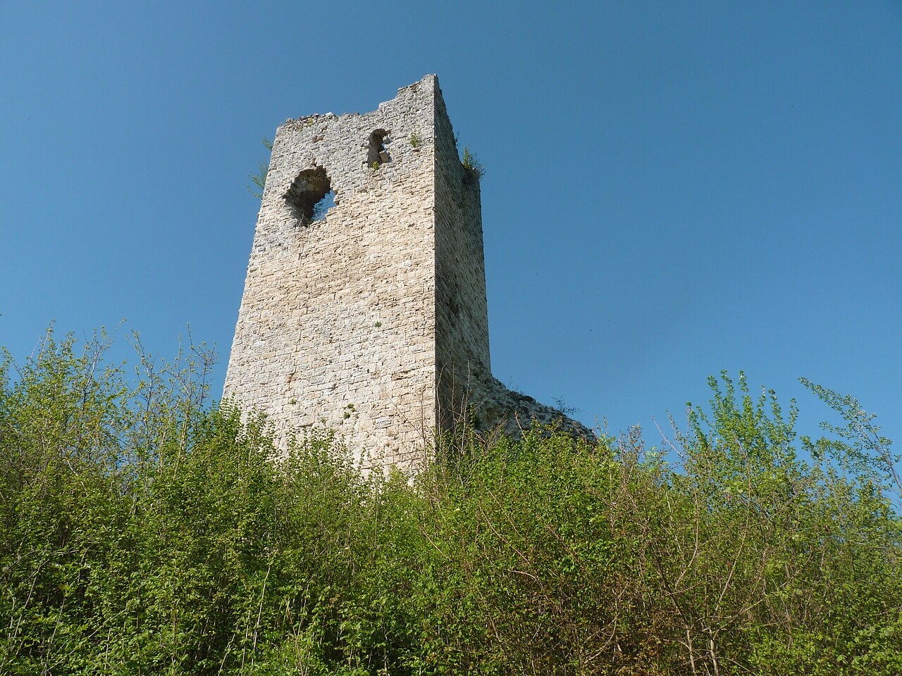 Château de Clermont (Isère) in Frankrijk