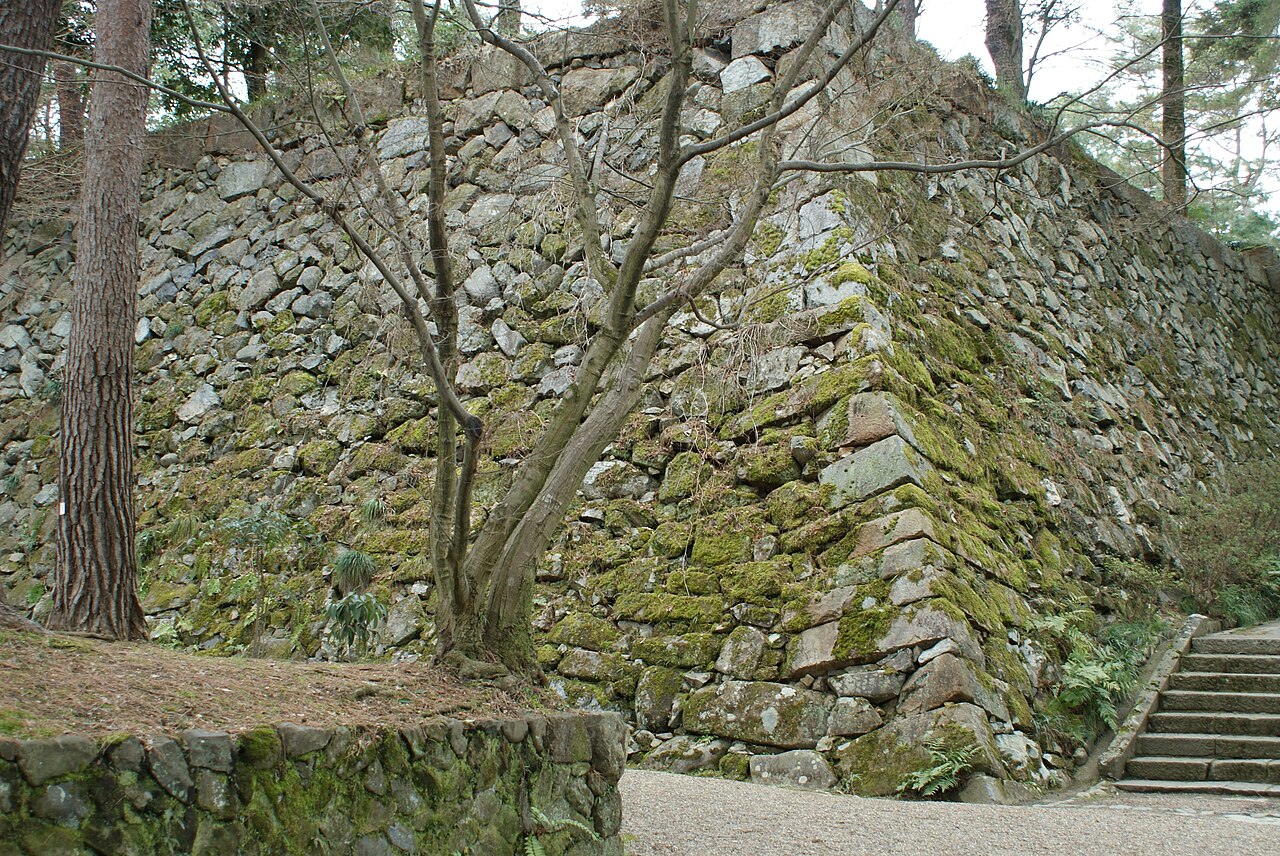 Kameyama Castle (Kyoto) in Japan