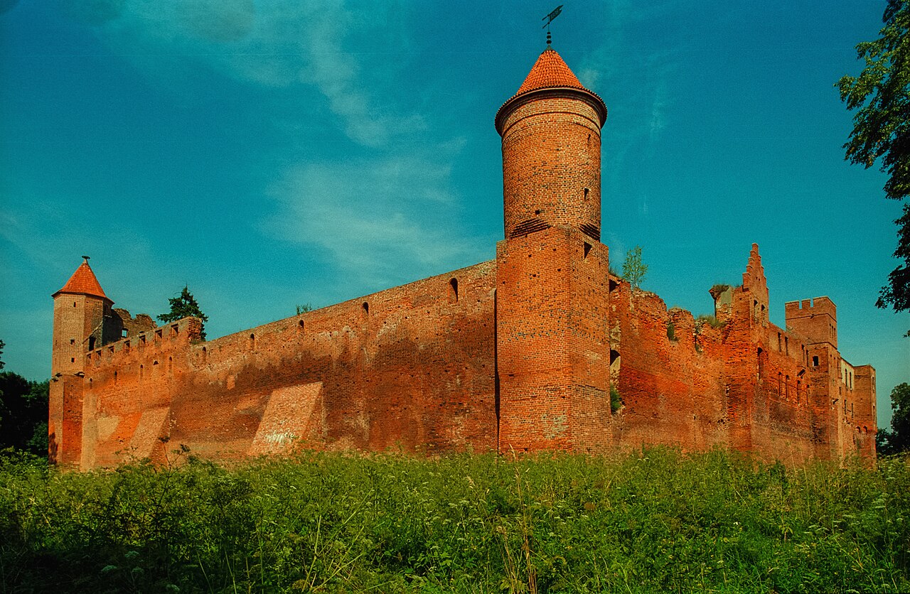 Szymbark Castle in Poland