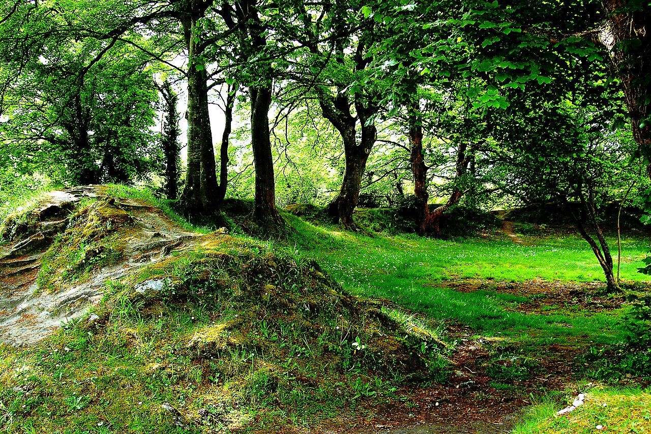 Ballyallaban ringfort in Ireland