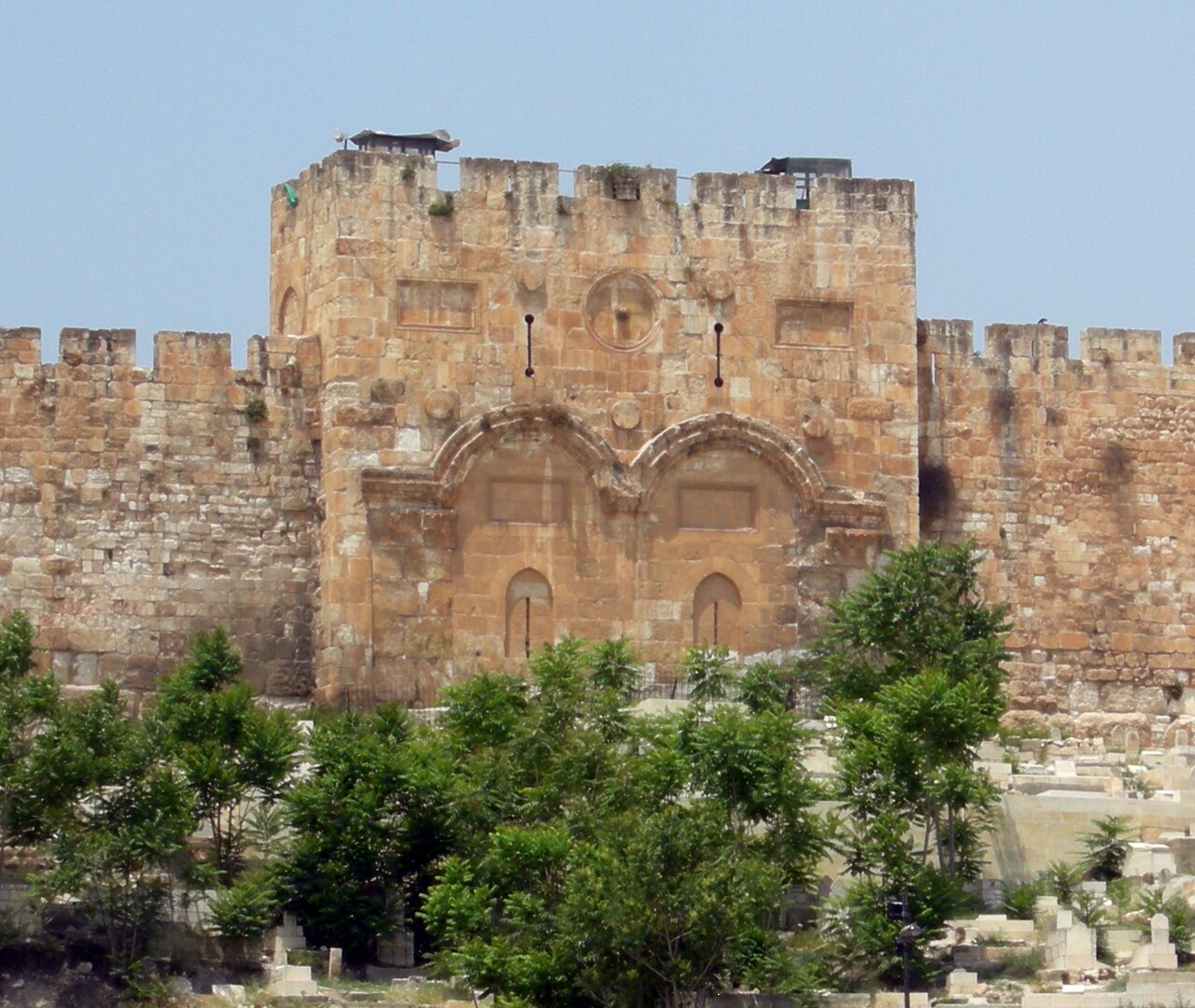 Goldenes Tor (Jerusalem) in den Palästinensischen Autonomiegebieten