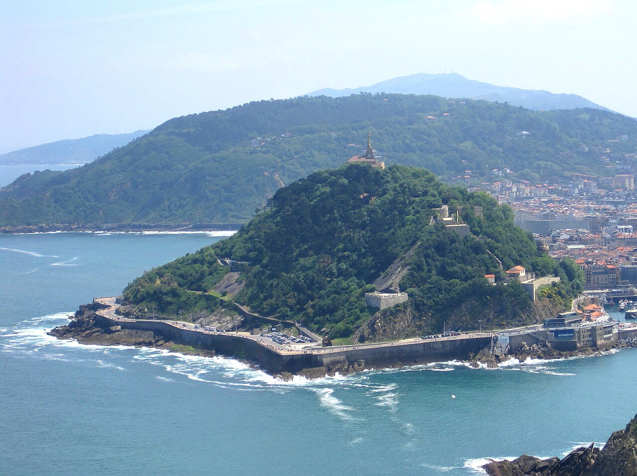 Castillo de la Mota (Urgull) in Spain