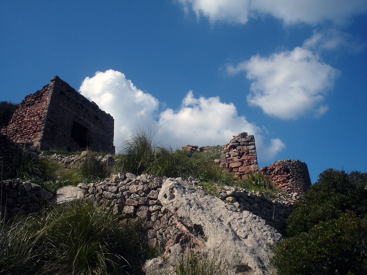 Castle of Santa Àgueda in Spain