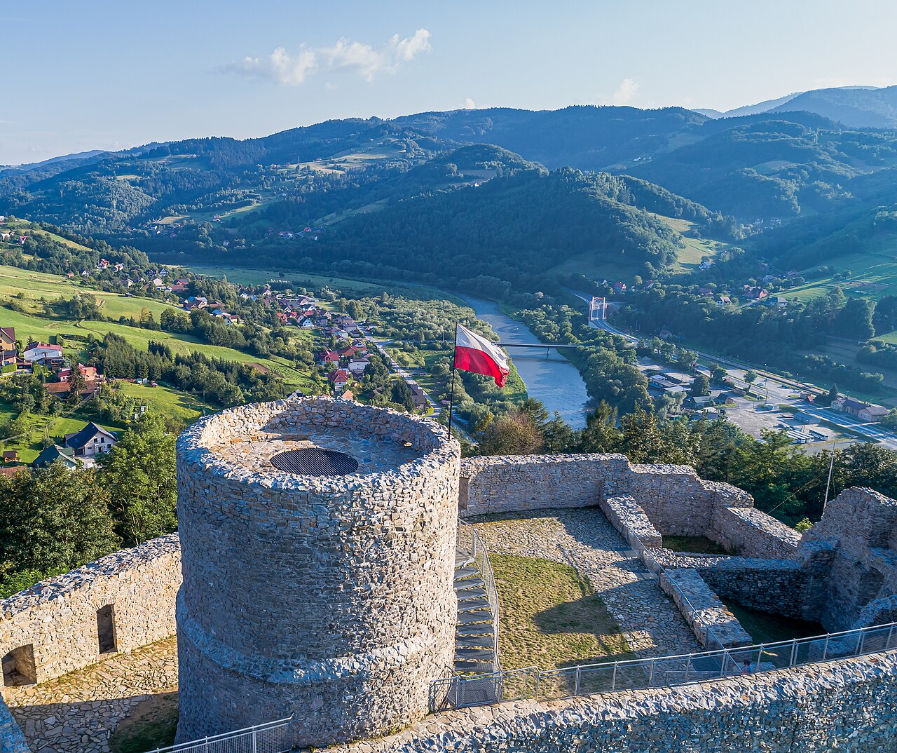 Burg Rytro in Polen