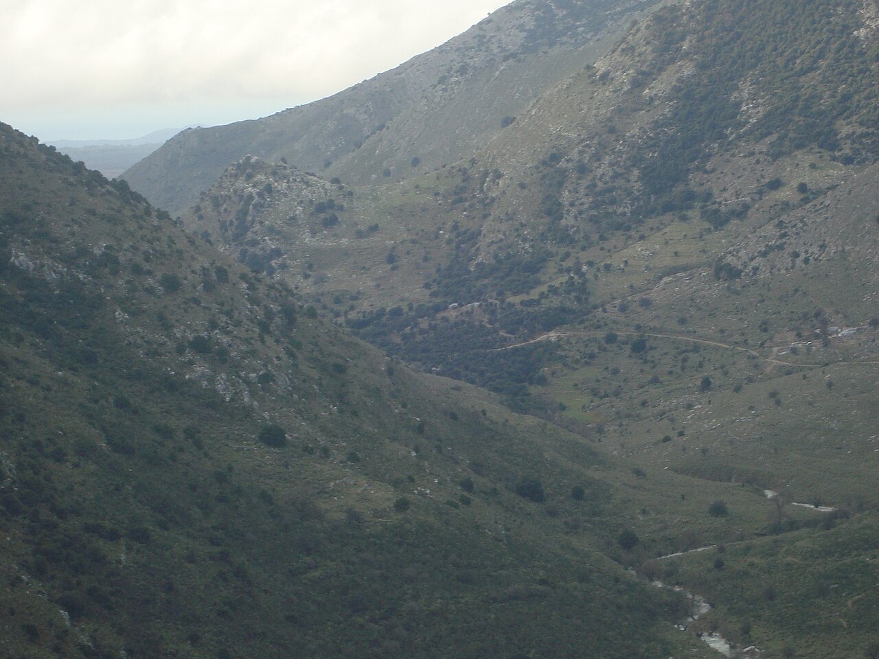Castle of Ochia in Greece