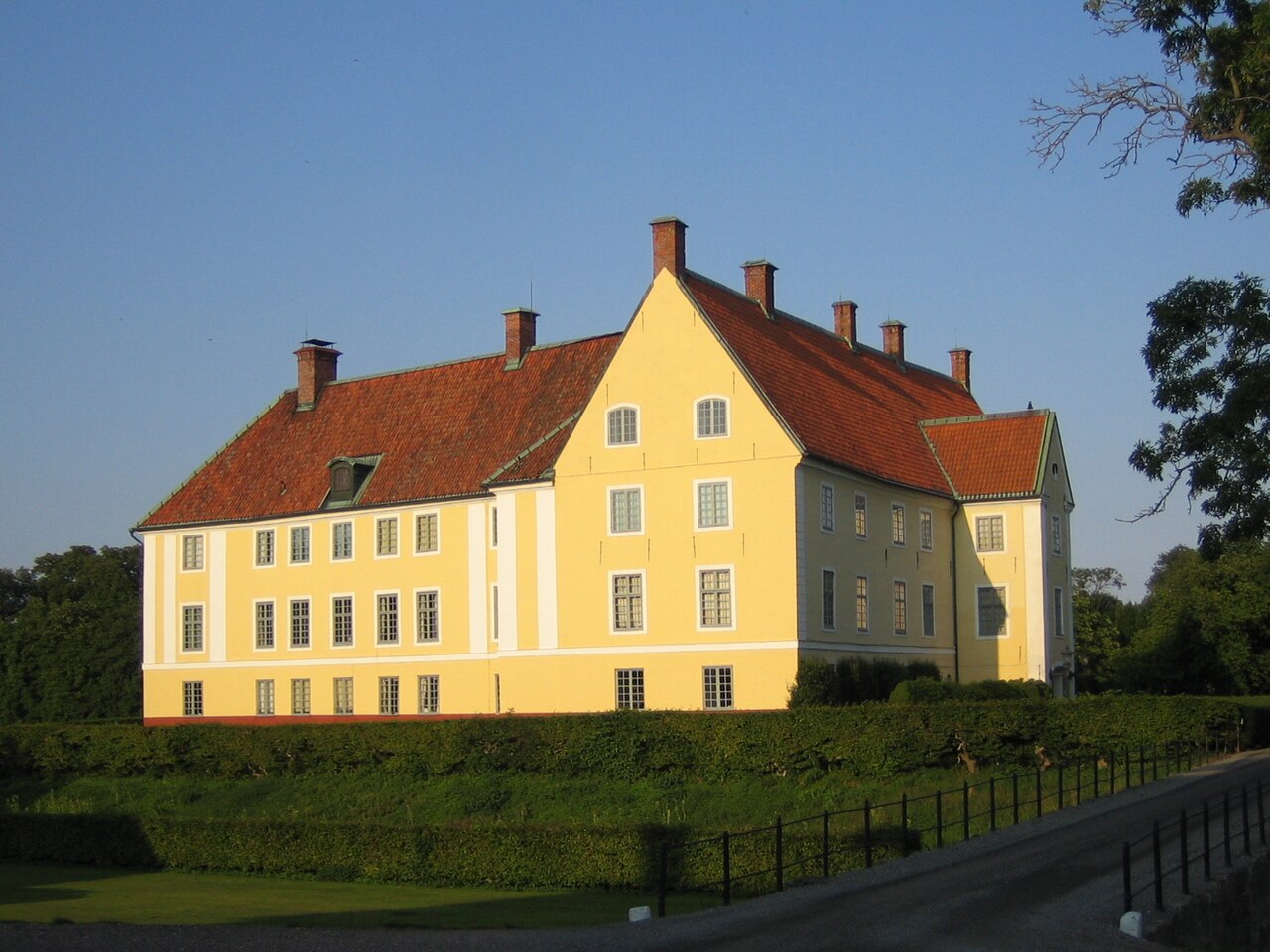 Krageholm Castle in Sweden