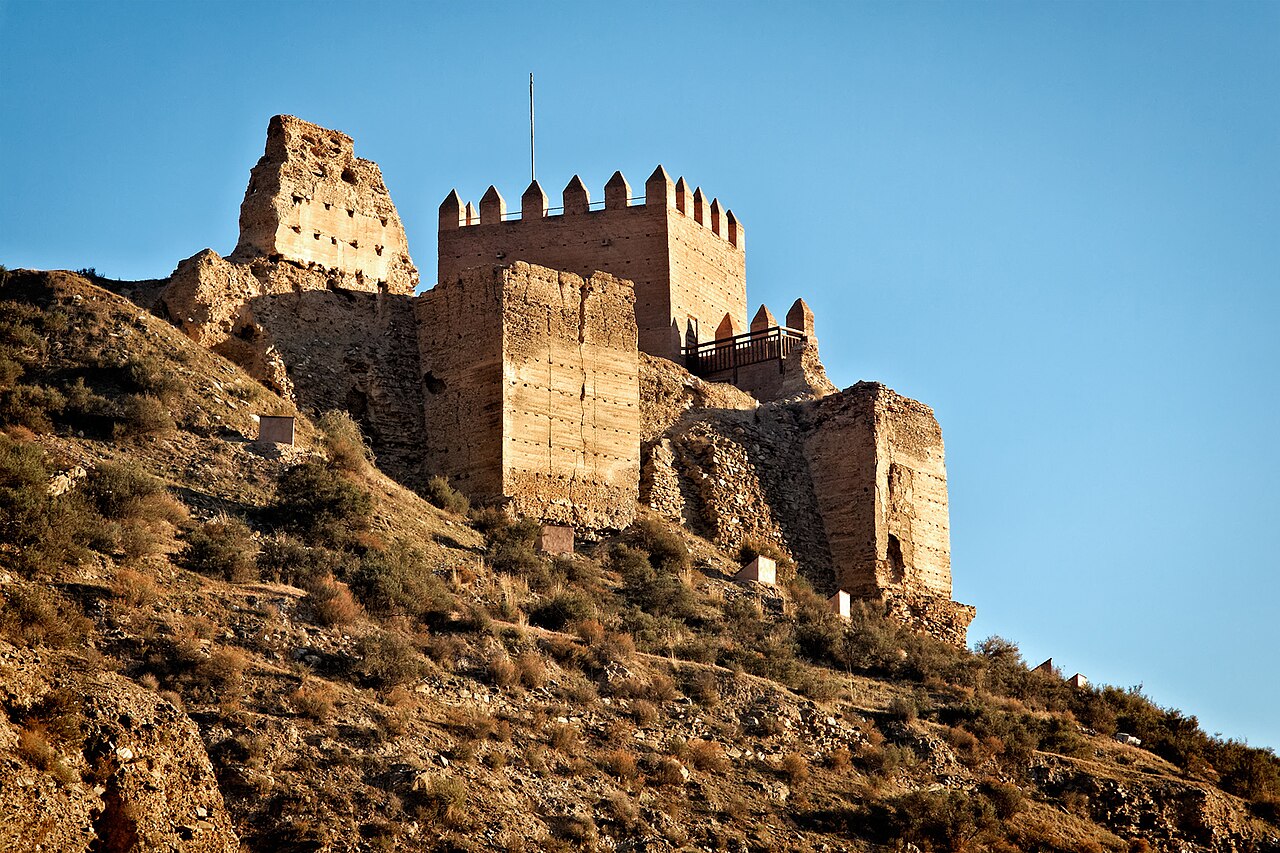 Castillo de Tabernas in Spain