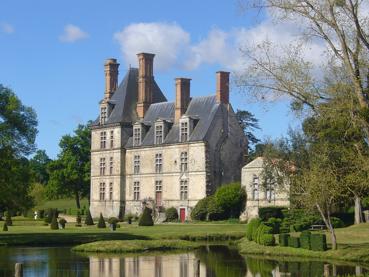 Castillo de la Guignardière en Francia