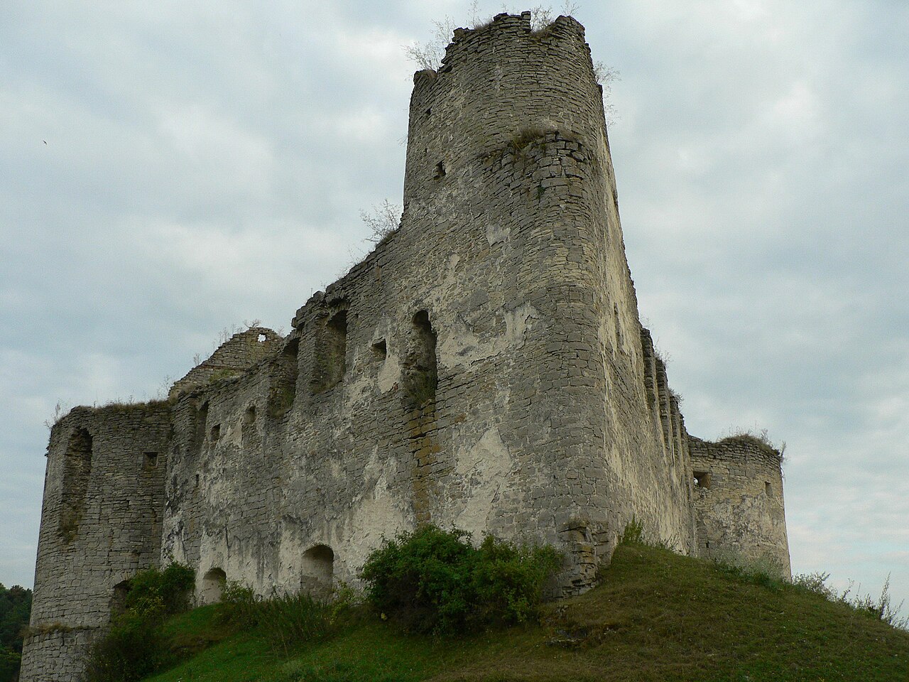 Sydoriv Castle in Oekraïne