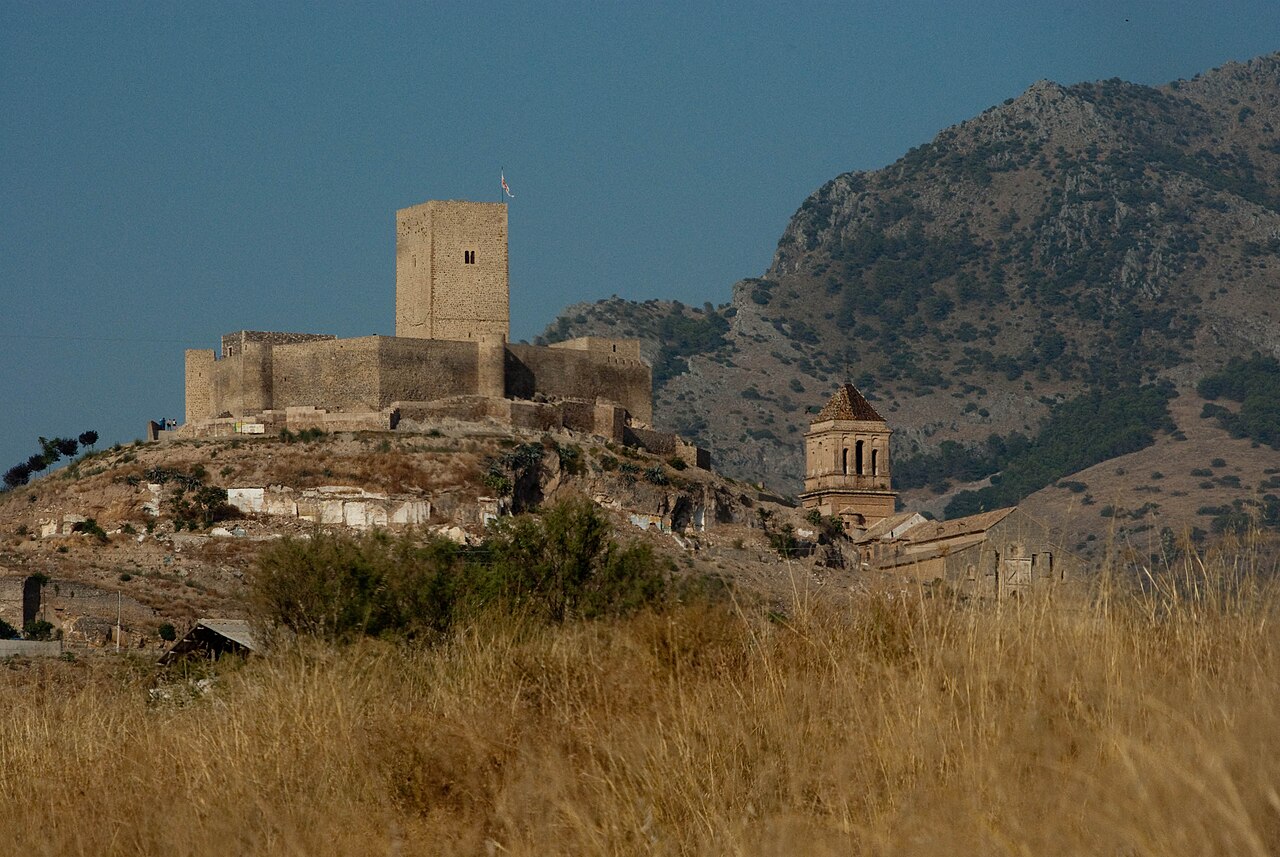 Castillo de Alcaudete w Hiszpanii
