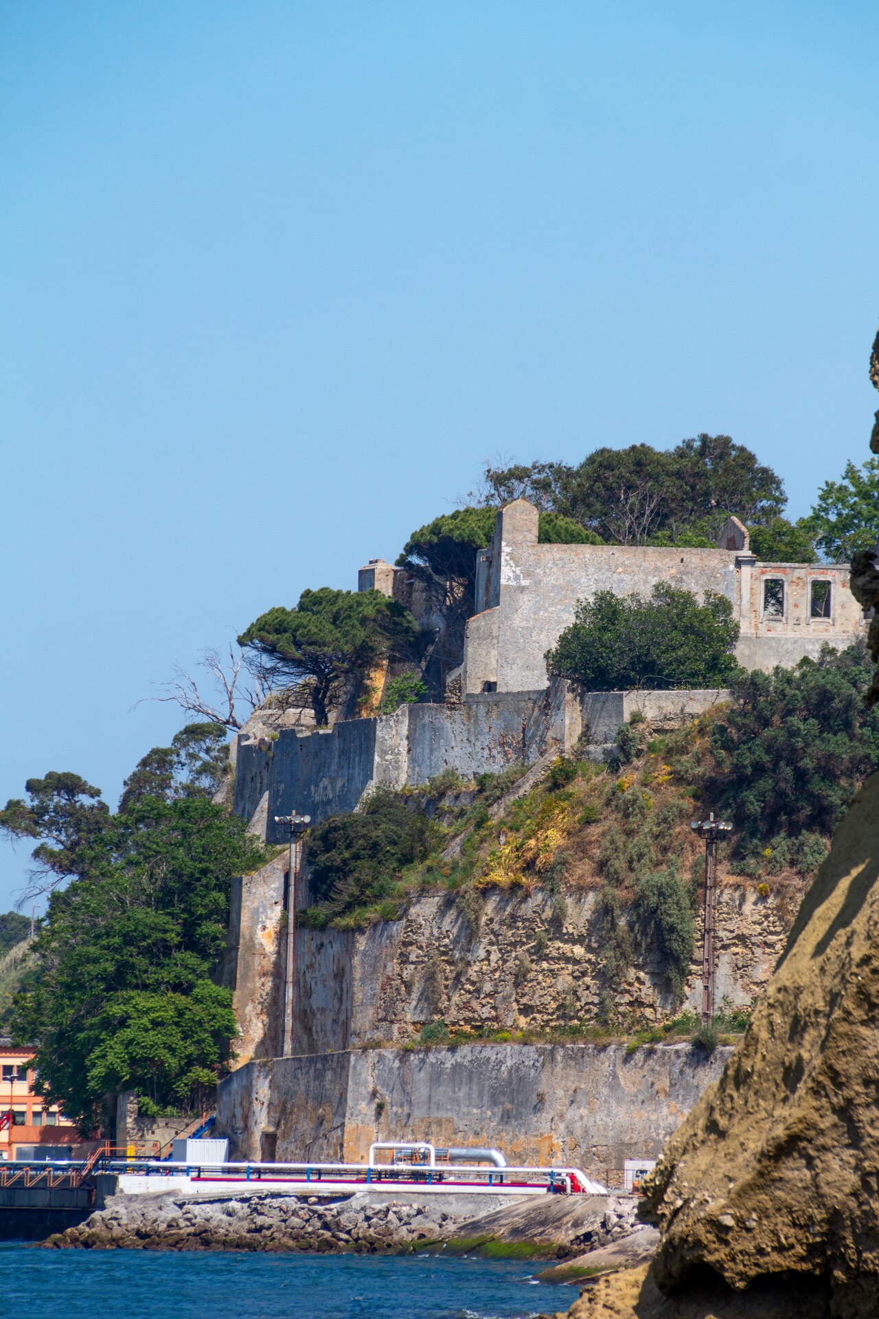 Fort of São Sebastião de Caparica w Portugalii