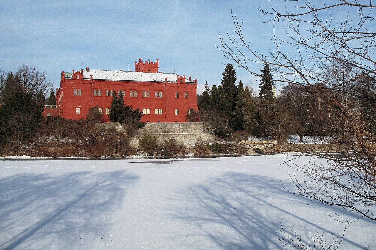 The Chateau at Klášterec nad Ohří in the Czech Republic
