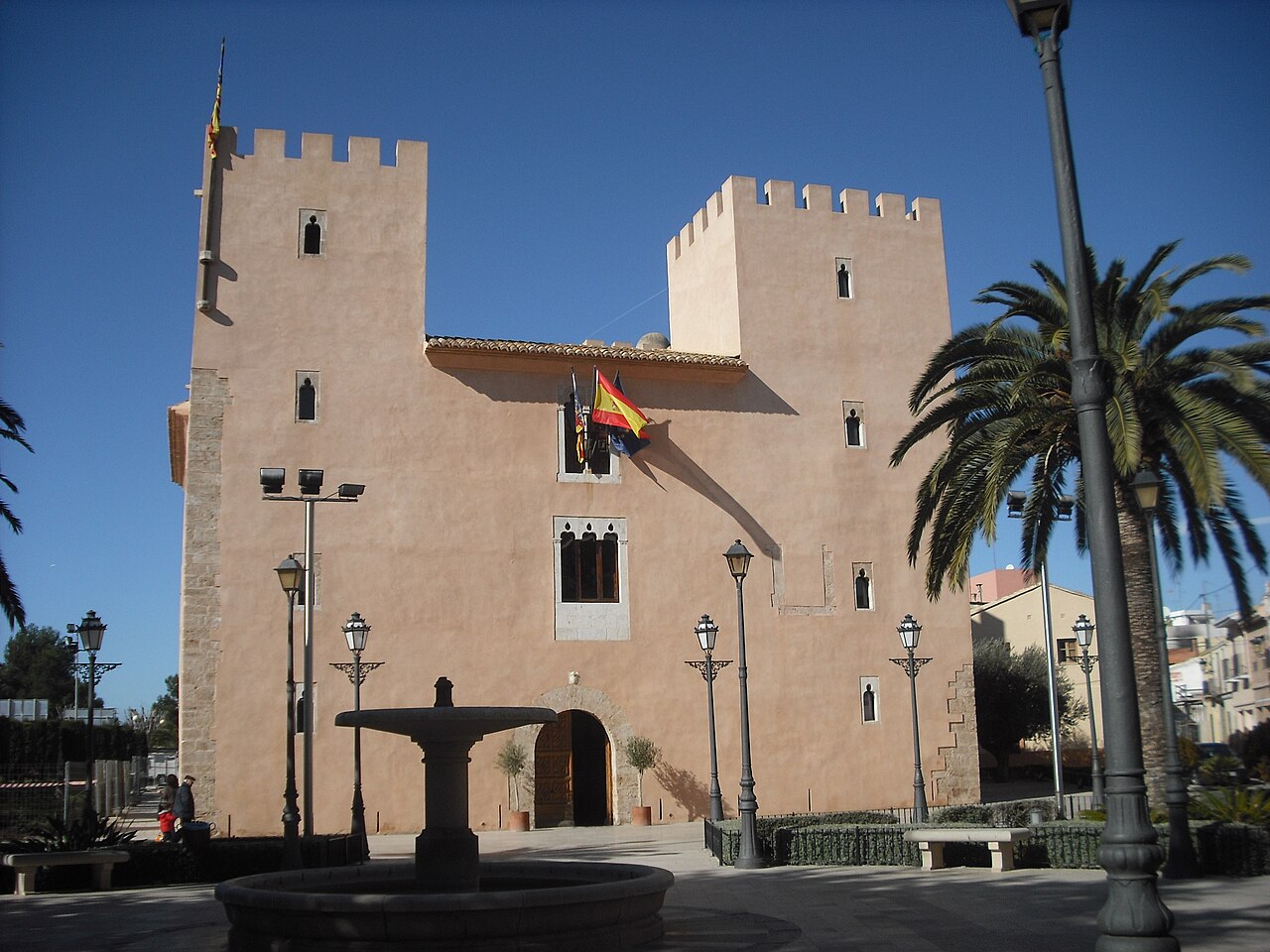 Castillo de Albalat dels Sorells in Spain