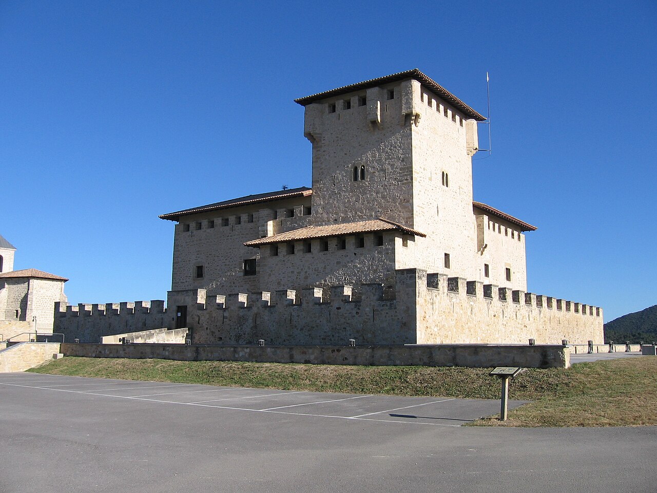 Tower of Villañañe in Spanien