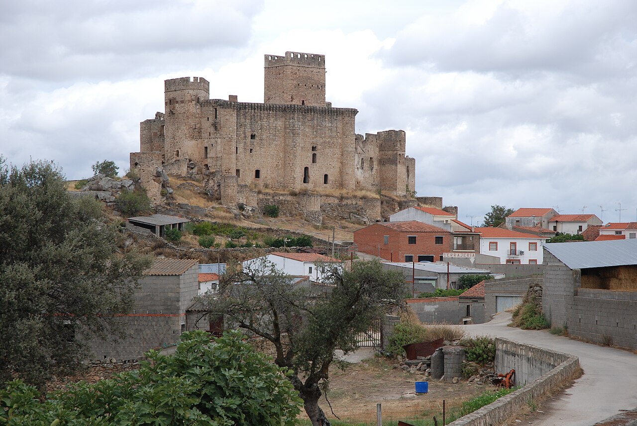 Castle of Belvís de Monroy in Spain