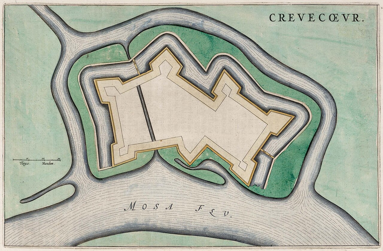 Fort Crèvecoeur in den Niederlanden