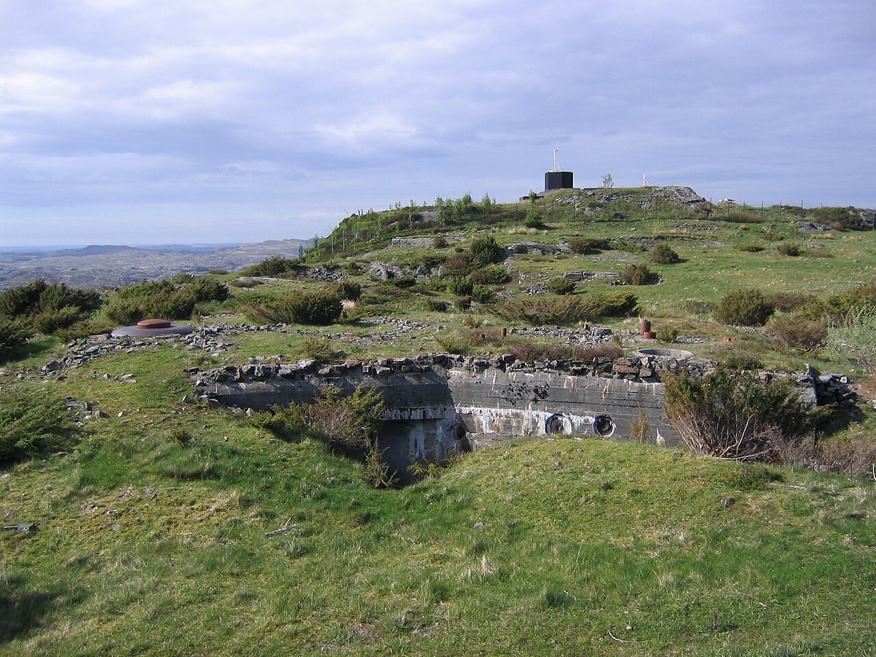 Fjell Fortress in Noorwegen