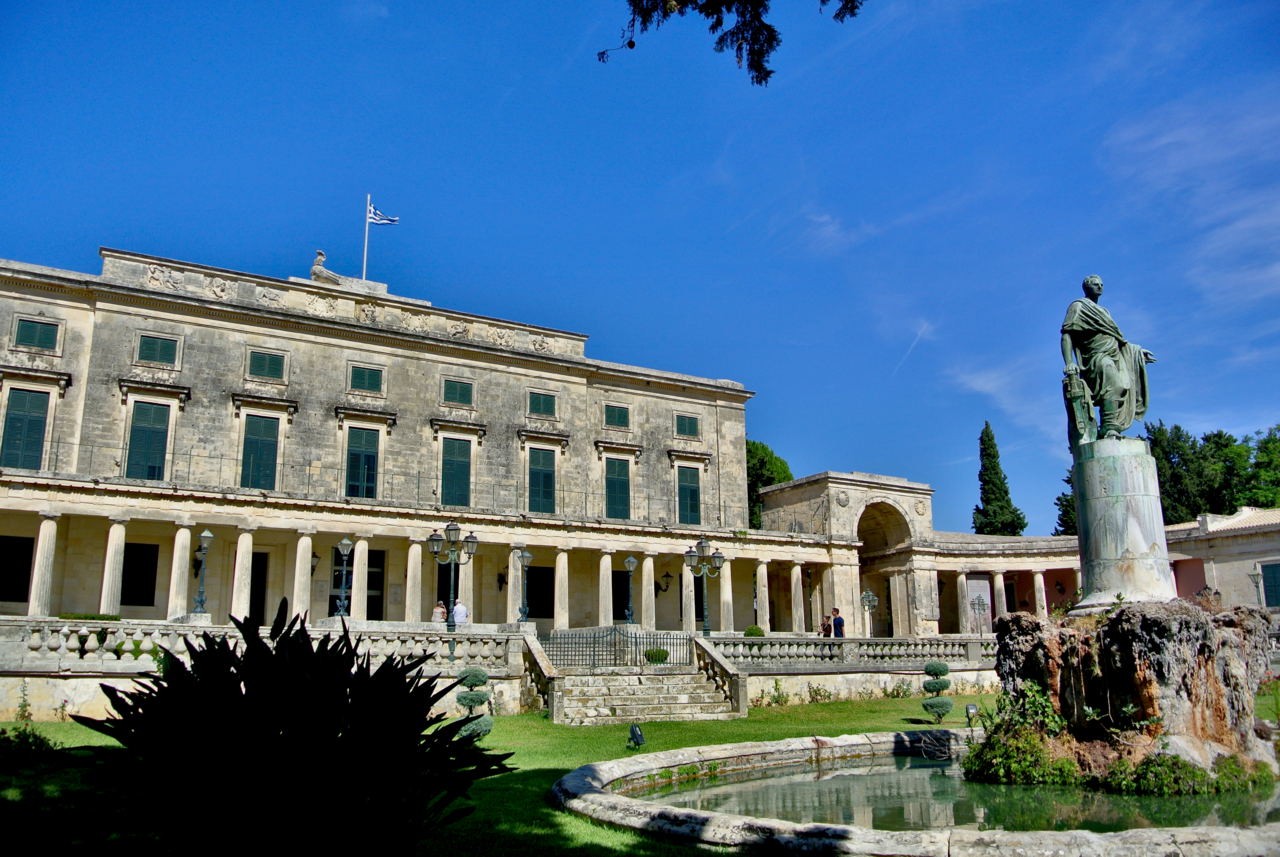 Palace of St. Michael and St. George in Greece