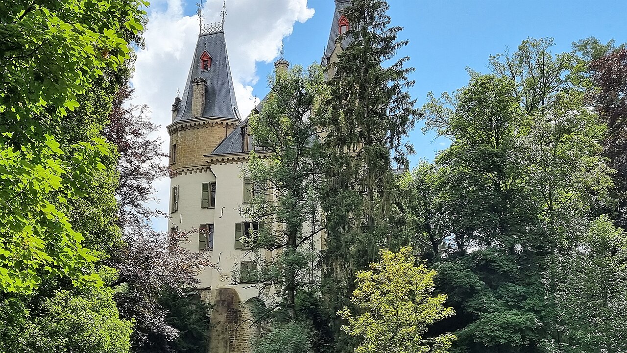 Meysembourg Castle（ルクセンブルク）