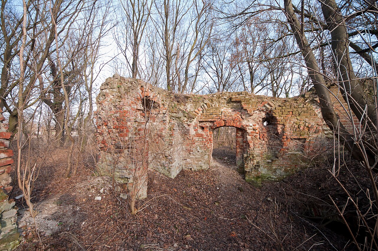 Castle in Jelcz-Laskowice in Poland