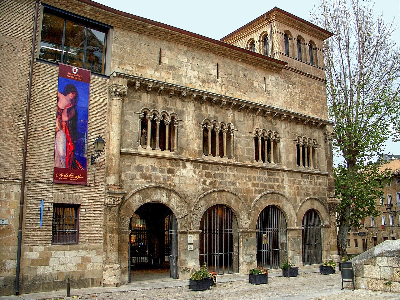 Palast der Könige von Navarra (Estella) in Spanien