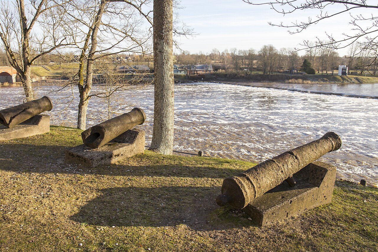 Kuldiga Castle in Latvia