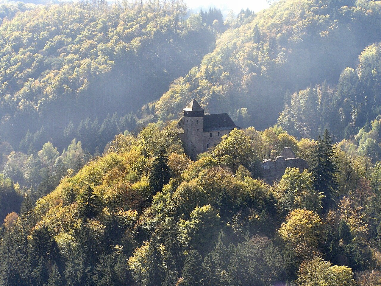 Burg Litice nad Orlicí in Tschechien