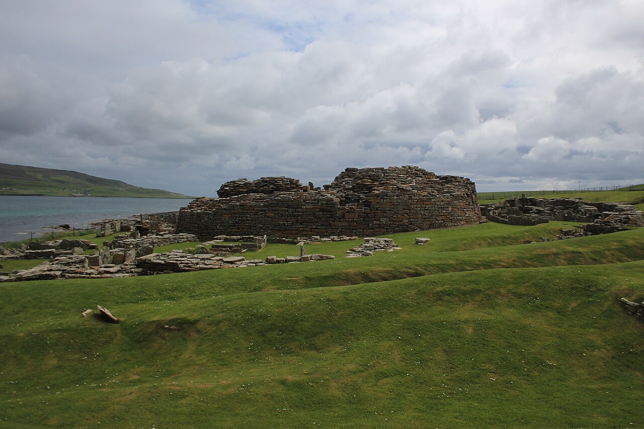 Broch of Gurness in Scotland