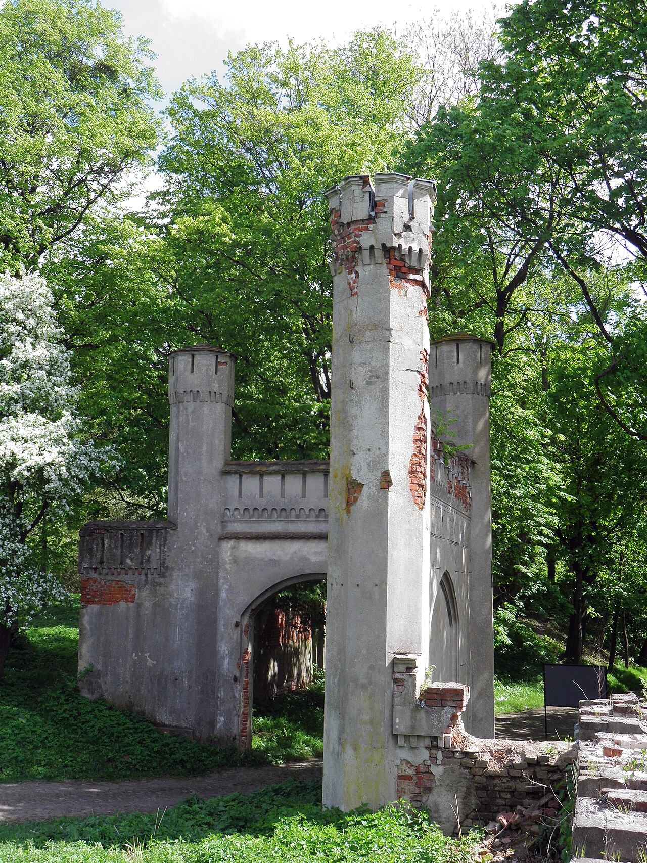Gerdauen Castle in Rusland