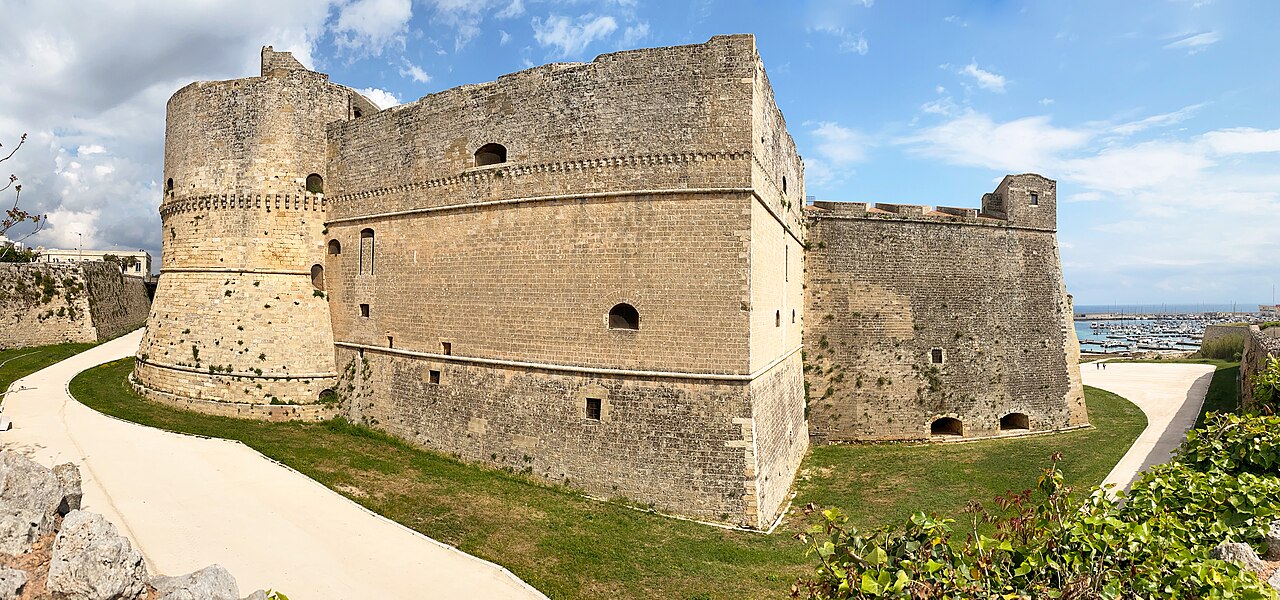 Castello di Otranto in Italy