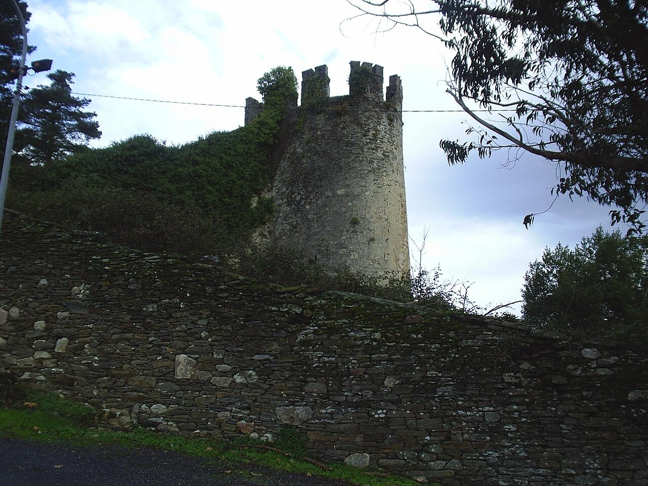 Fortaleza de Sarria in Spanje