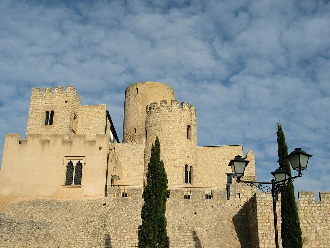 Castell de Castellet in Spanje