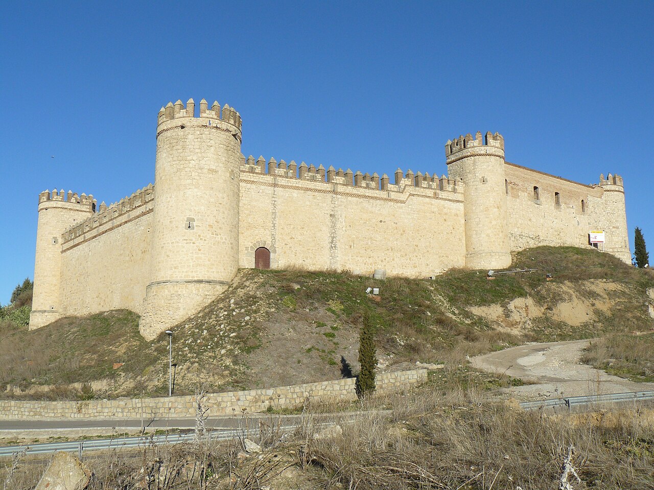 Castle of Maqueda in Spain