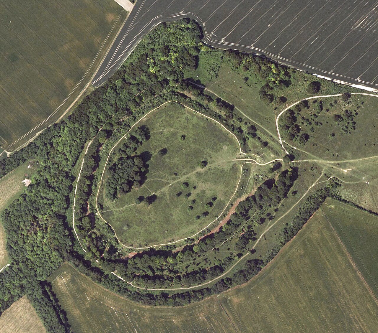 Danebury in England