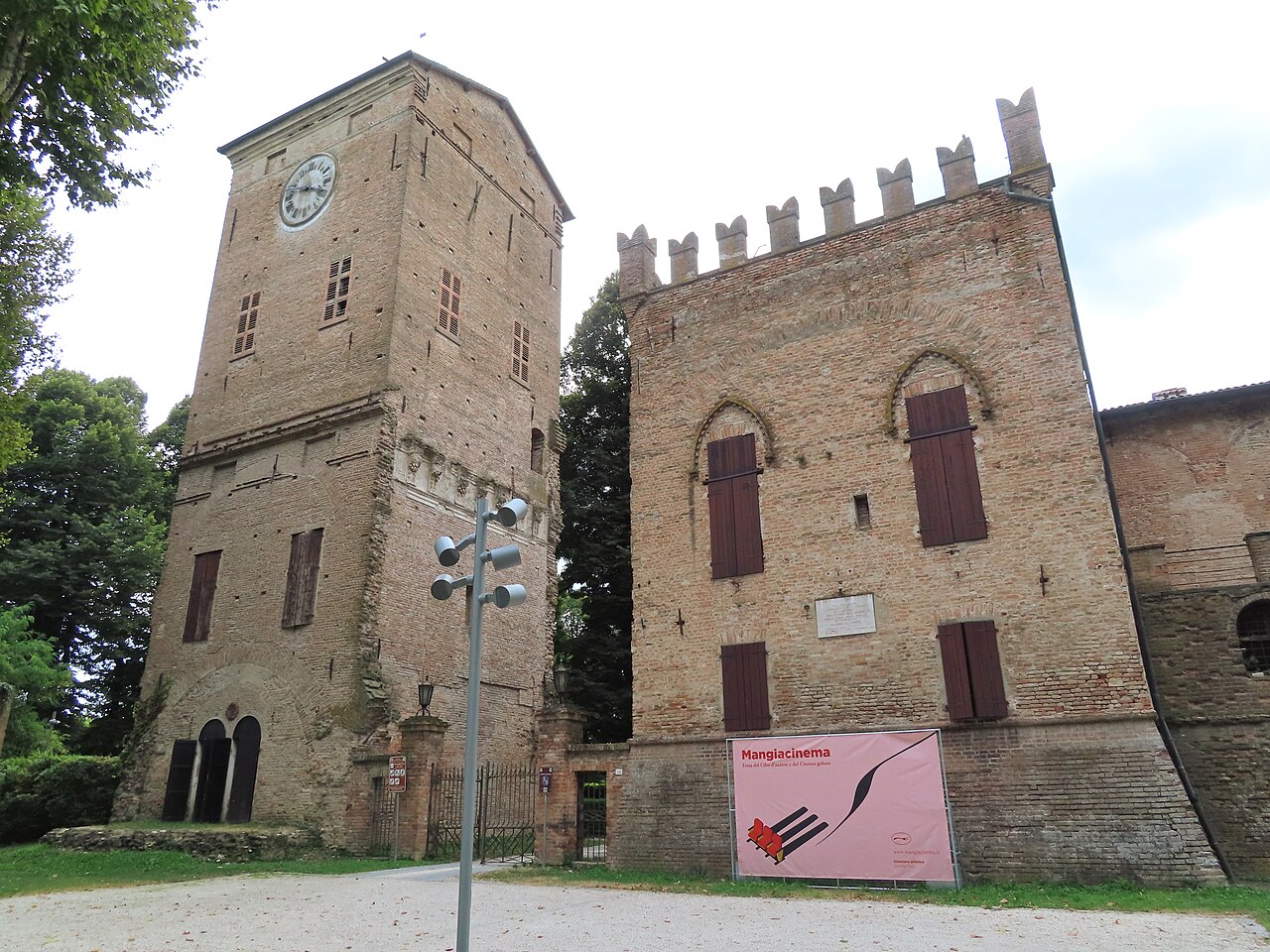 Rocca dei Rossi (San Secondo Parmense) in Italien