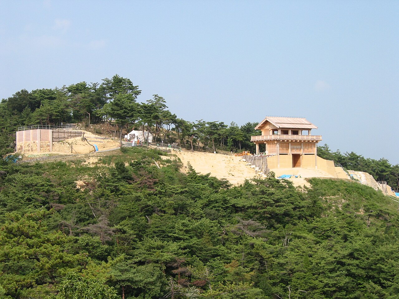 Ki Castle in Japan
