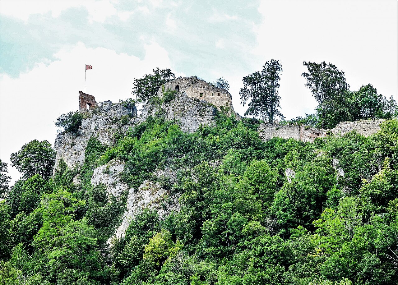 Château de Ferrette in France