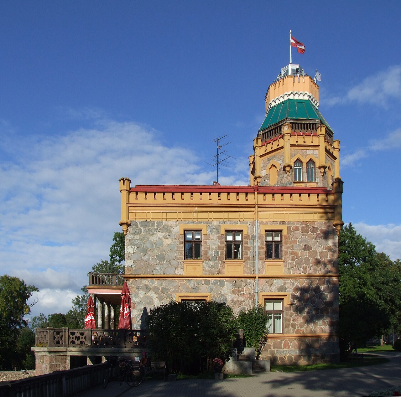 Sigulda New Castle in Latvia