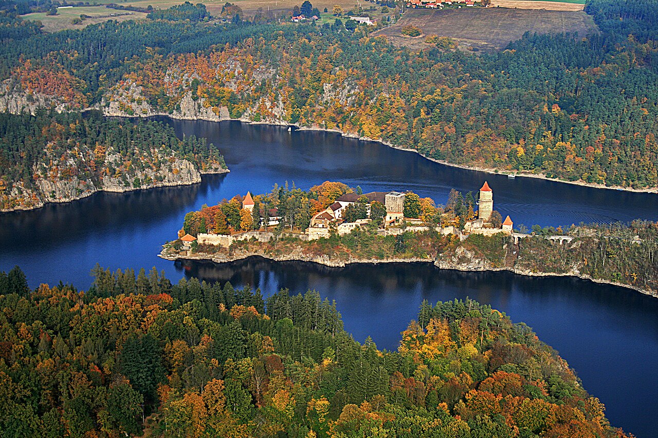 Zvíkov Castle in the Czech Republic